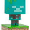 Minecraft Drowned Zombie figur med ljus