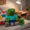 Minecraft Zombie gosedjur - 30 cm