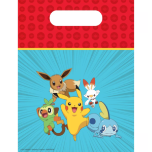 Pokémon godispåsar i plast 6 st